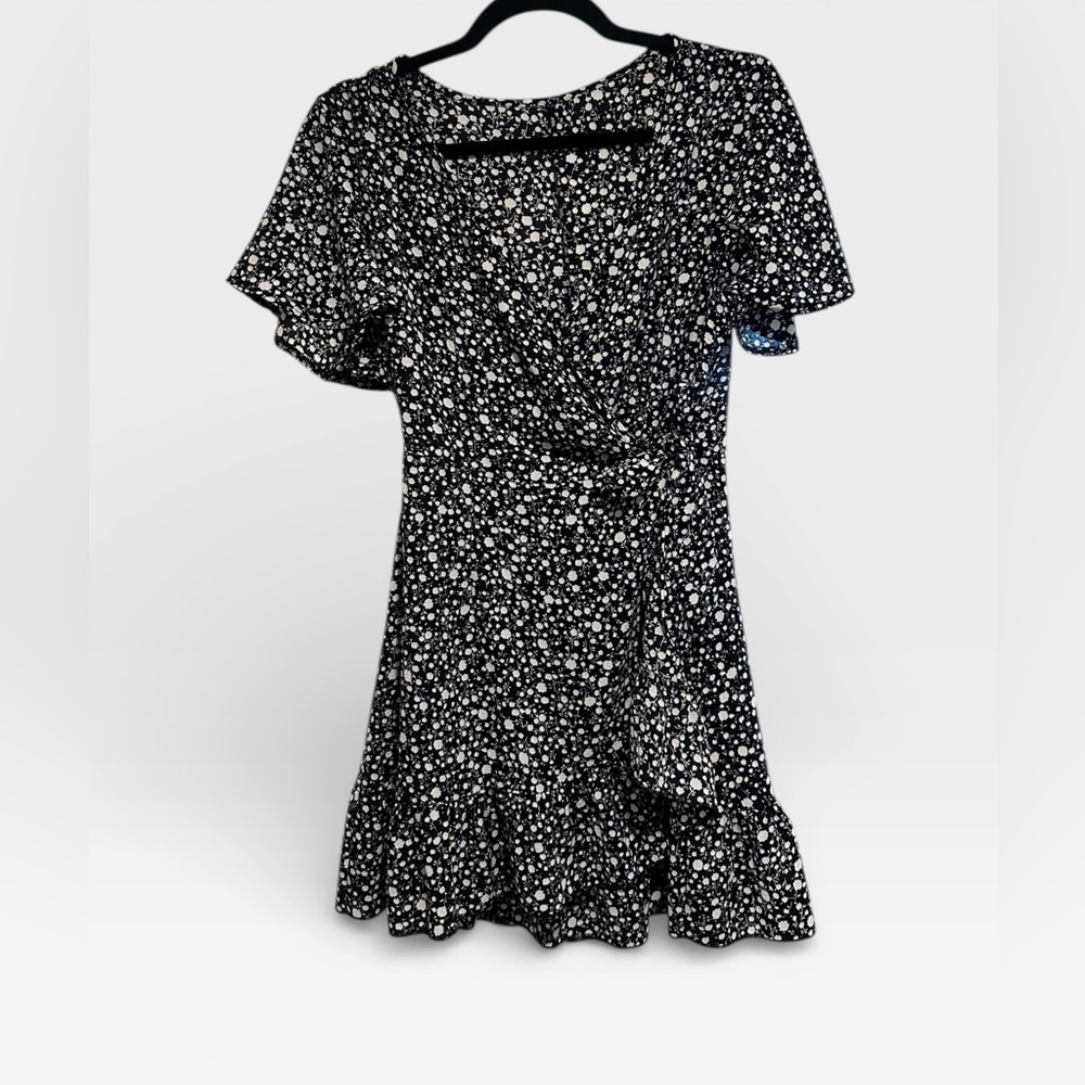 Nylon Wrap Around Dress Small